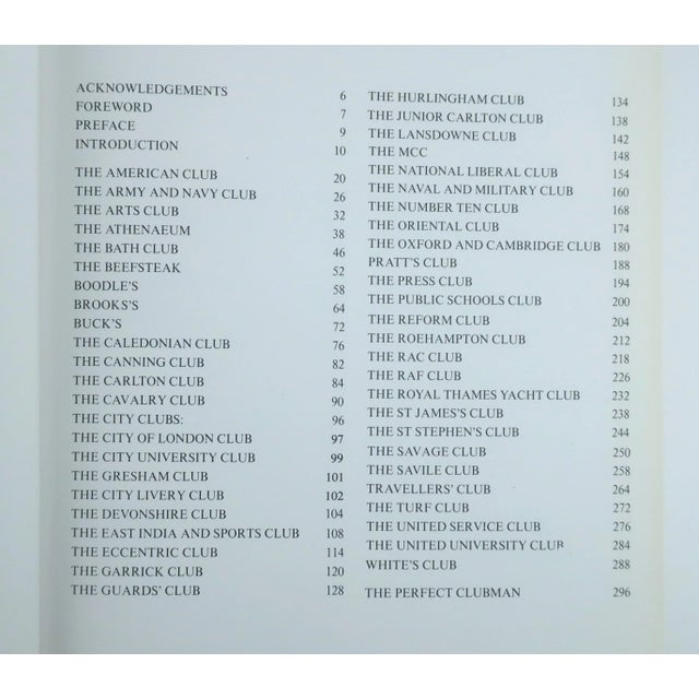 Dandy & Gentleman Clubs Book Collection, Set of 3 For Sale - Image 12 of 15