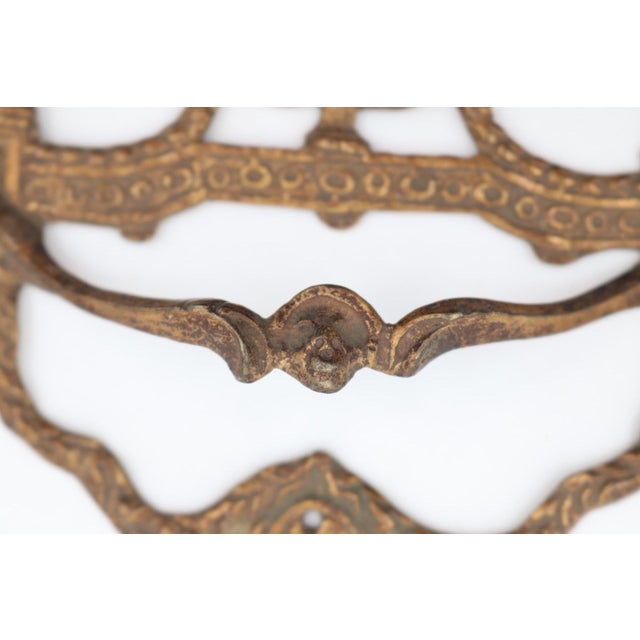 Antique Empire Style Oversized Drawer Pull For Sale - Image 4 of 7