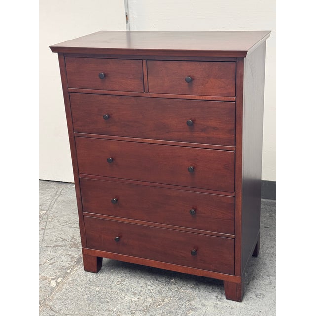 Pottery Barn Pottery Barn Valencia Tall Dresser For Sale - Image 4 of 14