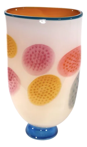 Post Modern Art Glass Vase