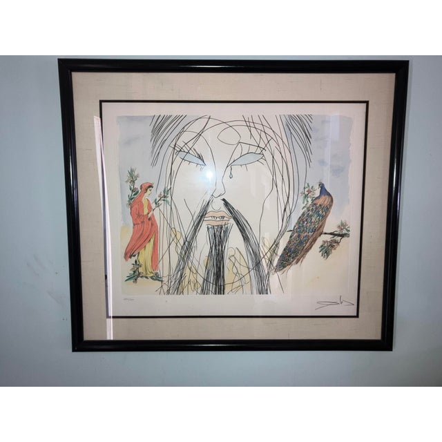 Salvador Dali was the master of surrealism. This fabulous colorful piece is a great example of his genius. The main...