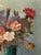 1960s 1960s Otto Von Lutterotti Oil on Canvas Original Frame Still Life Floral Austria For Sale - Image 5 of 10