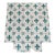 Antique 19th Century Portuguese Heraldic Motif Tiles With Teal Fleur-De-Lis Set of 28 For Sale