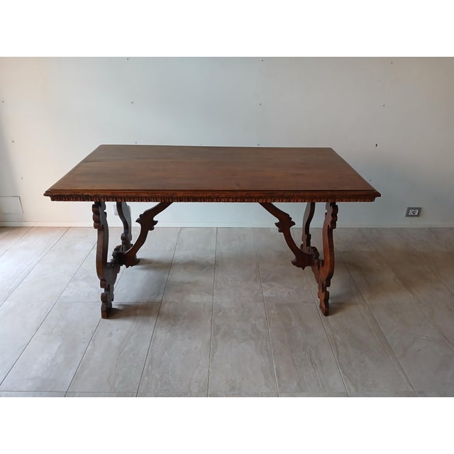 Antique Refectory Table, 1700s For Sale - Image 4 of 15