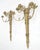 Pair of Antique Regency Revival Bronze Wall Sconces Candle Sticks MINT For Sale - Image 18 of 18