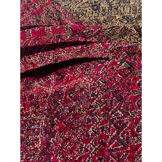 Textile Vintage Berber Moroccan Rug, 1990 For Sale - Image 7 of 11