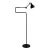 Black Lampe Gras N° 411 Floor Lamp by Bernard-Albin Gras For Sale - Image 11 of 11