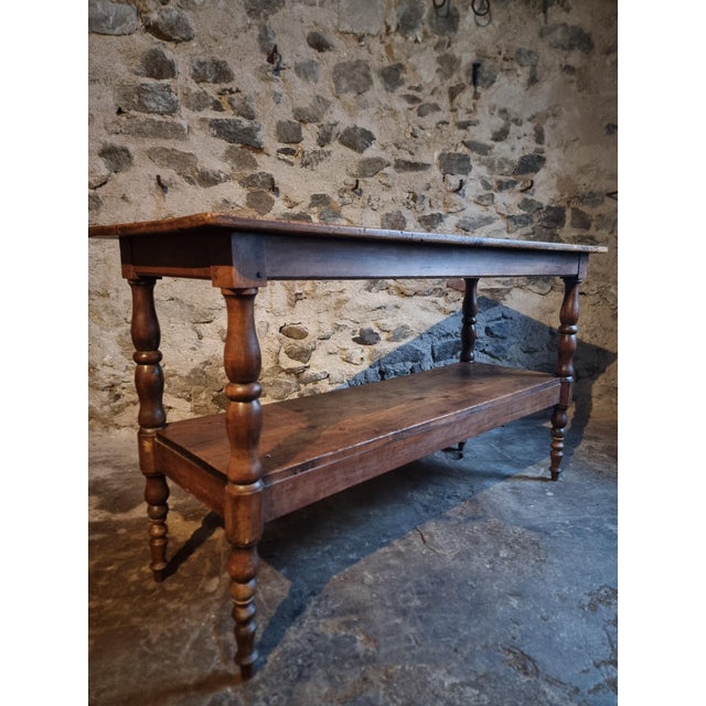 Antique French Console or Serving Table, 1880-1920 For Sale - Image 18 of 18