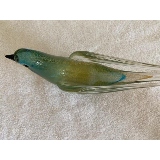 Glass Seguso Formia Vetri Di Murano Glass Birds For Sale - Image 7 of 14