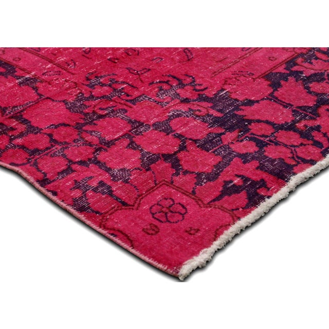 Transitional 1960s Persian Kerman Rug For Sale - Image 3 of 6