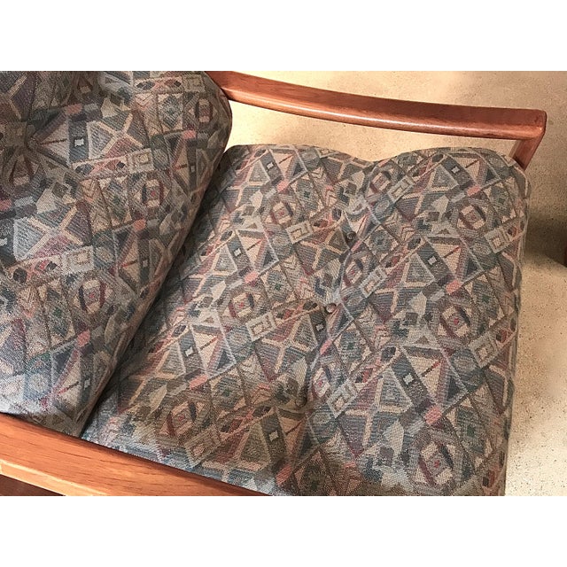 Danish Teak Easy Chair from Glostrup, 1960s For Sale - Image 11 of 13