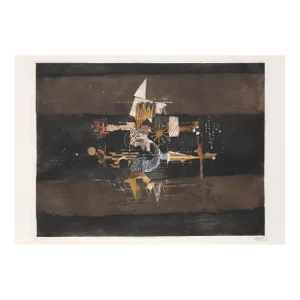 Johnny Friedlaender, Counterpoints I, Etching