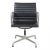 EA-108 Chair with Black Leather and an Aluminium Frame by Charles Eames for Vitra For Sale - Image 5 of 5