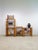 Vintage Modular Pine 4-Piece Shelf Unit Rustic Stackable Bookcase Organic Modern For Sale - Image 9 of 10