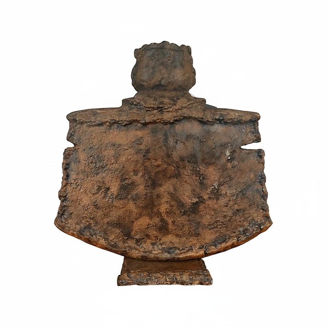 Kenneth Ludwig Chicago Patina Aluminum Vase - Large For Sale - Image 4 of 11