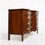 Mid Century Federal Style Mahogany Serpentine Triple Dresser by Dixie For Sale In Chicago - Image 6 of 12