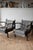 Gray 1940's Karel Koželka & Antonín Kropáček Armchairs, a Pair For Sale - Image 8 of 10