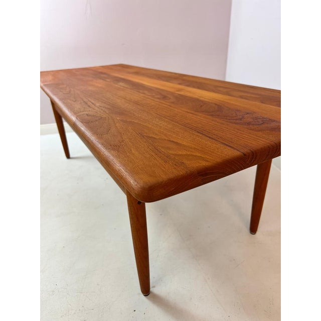 Teak Coffee Table by Niels Bach For Sale - Image 9 of 11