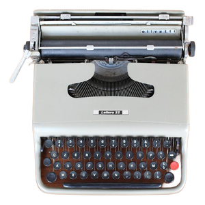 Lettera 22 Typewriter from Olivetti, 1950s