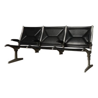 Tandem Sling Bench by Charles & Ray Eames for from Herman Miller, 1960s For Sale