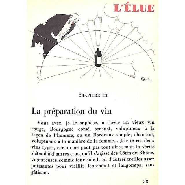 Paper "Monseigneur Le Vin" 1927 Forest, Louis [Texte De] For Sale - Image 7 of 12