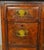 Brown 18th Century Style Walnut Knee Hole Writing Desk with Key and Lock, 1930 For Sale - Image 8 of 18