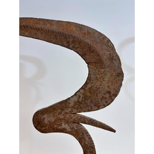 Early 20th Century Collection of Kirdi Mataram Throwing Knives, Cameroon - Set of 3 For Sale - Image 10 of 11