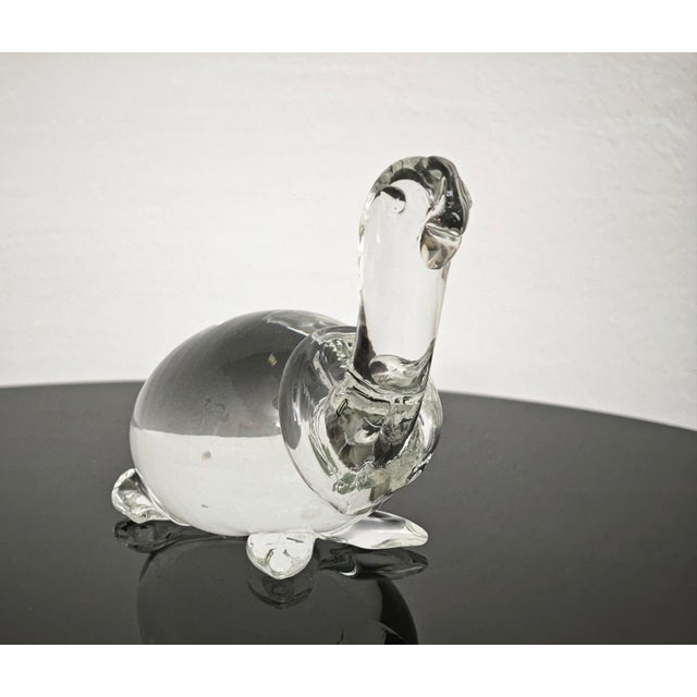 Mid-Century Murano Clear Glass Sculpture by Vincenzo Nason, Italy 1970 For Sale - Image 8 of 16