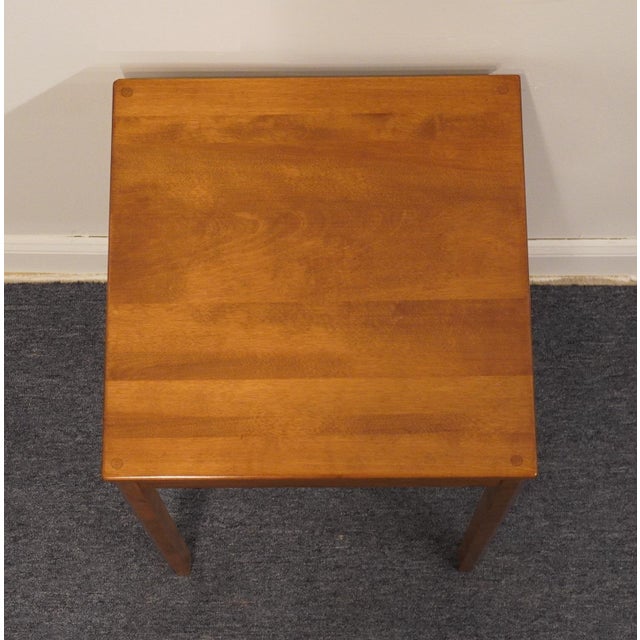 Ethan Allen Ethan Allen Heirloom Nutmeg Maple Custom Room Plan CRP 18" Square Corner Filler Spacer Unit 10-4500 For Sale - Image 4 of 10