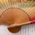 Antique Wooden Hand Painted Fan With Linen Transfer. Spanish Flamenco Dancers. Very Old For Sale - Image 11 of 12