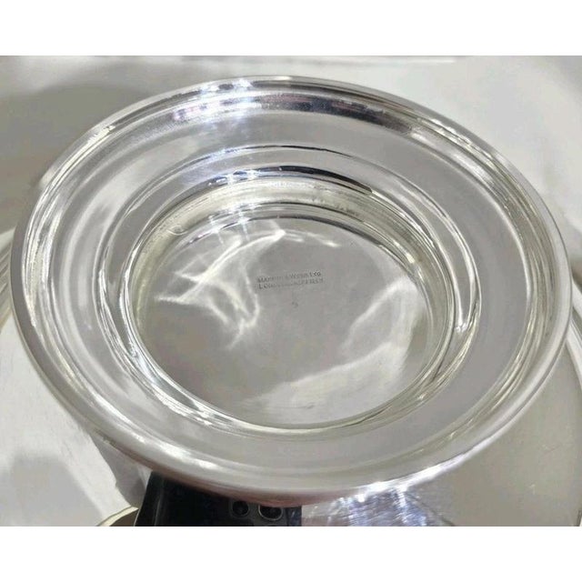 Gold Mid-Century Sterling Silver Cake Compotier Tazza, Sheffield, 1965 For Sale - Image 8 of 18