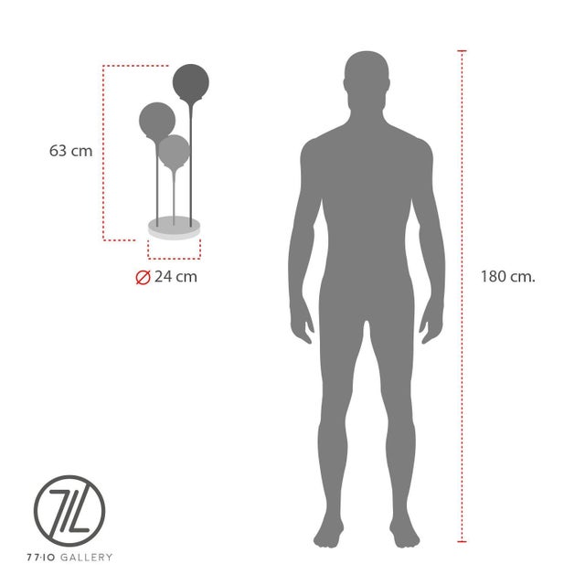 Metal 1970s Mid Century Modern Three Tiered Floor Lamp by Lightolier For Sale - Image 7 of 7