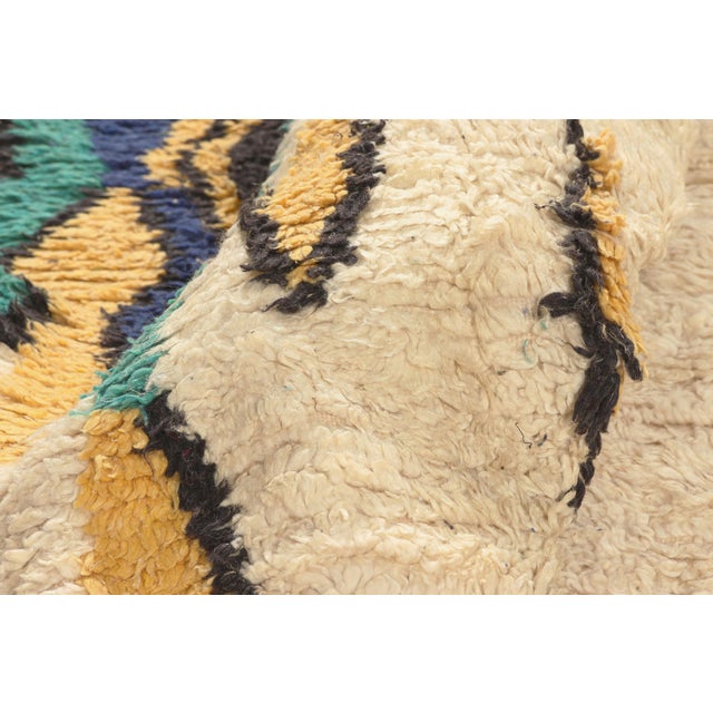 Vintage Beni Ourain Moroccan Rug, 06'09 X 09'06 For Sale In Dallas - Image 6 of 10