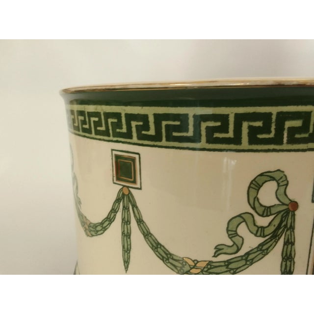 Large Cachepot from Villeroy & Boch, 1920s For Sale - Image 3 of 8