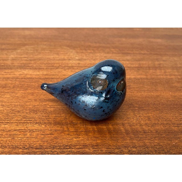 Vintage Art Glass Owl from Arctic Finland, 1970s For Sale - Image 15 of 15