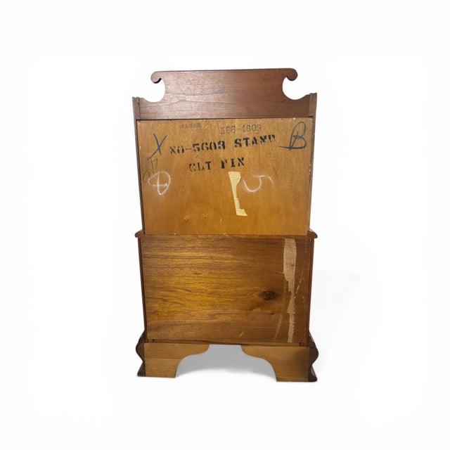 Authentic Mid 20th Century Pennsylvania House Solid Cherry Bachelor’s Chest Nightstand For Sale - Image 9 of 9