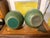 David Cressey Vintage Green Glazed Ceramic Table Lamps Styled After David Cressey - Pair For Sale - Image 4 of 8