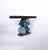 Contemporary Equilibre Console in Blue and Black Tinded Marquetry by Aymeric Lefort For Sale - Image 3 of 18