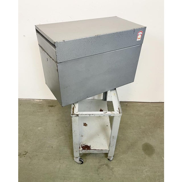 Industrial Grey Trolley, 1960s For Sale - Image 16 of 17