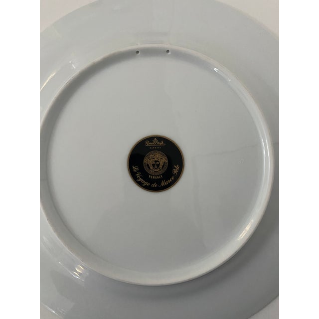 Chinese Gianni Versace for Rosenthal "Le Voyage De Marco Polo" Charger Decorative Plate For Sale - Image 3 of 9