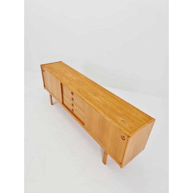 Danish Oak Sideboard by H.W Klein for Bramin, 1960s For Sale - Image 14 of 17