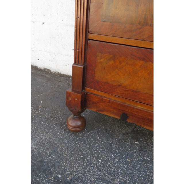 Early 1800s Burlwood Low Dresser 6231 For Sale - Image 18 of 18