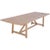 This large farm table is seen here in 144" x 48" x 30" H with two 24" extensions leaves, expanding the table to 192" in...