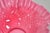 Pink Vintage Pink & White Hobnail Cased Glass Candy Dish Ruffled Bowl Brides Basket For Sale - Image 8 of 12