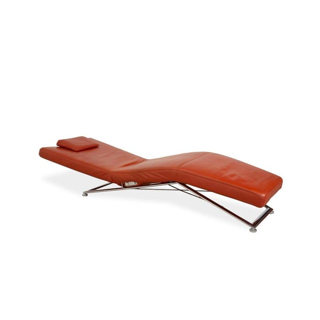 Jeremiah Chaise Lounge in Leather from Koinor For Sale - Image 4 of 12