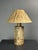 Mid-Century Modern Mid-Century Boho Cork Table Lamp with Raffia Shade in the style of Ingo Maurer, 1970s For Sale - Image 3 of 18