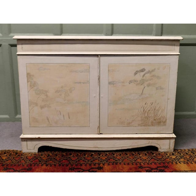 Mid Century Hand Painted Hi-Fi Cabinet For Sale - Image 3 of 8