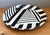 Vintage Geometric Lacquer Decorative Tray For Sale - Image 10 of 12