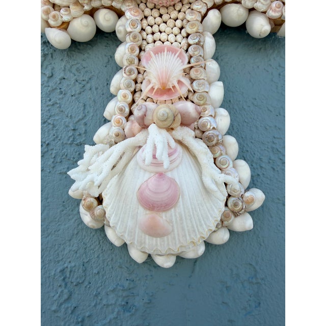 Christa's South Seashells CSS Seashell 13"h. Cross For Sale - Image 4 of 7