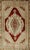 Vintage Turkish Oushak Area Rug, Red Medallion, Green Border by Keivan Woven Arts For Sale - Image 4 of 7